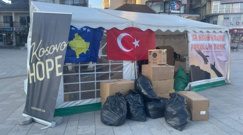 “Kosovo Hope – WTTK” do të nis disa kamionë me ndihma të nevojshme për në shtetin Turk